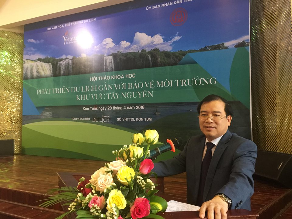 Ông Hà Văn Siêu - Phó Tổng cục trưởng Tổng cục Du lịch kết luận hội thảo